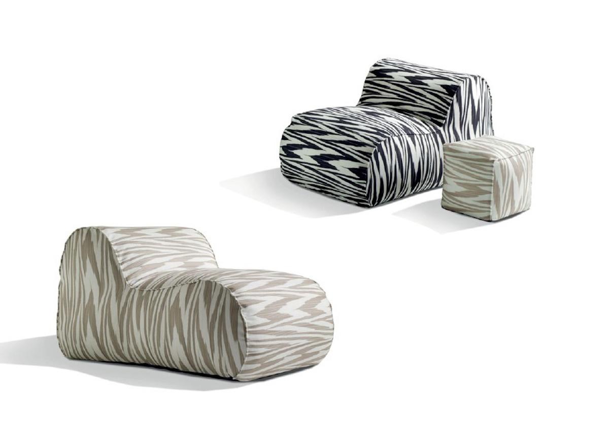 Missoni Home Virgola Armchair