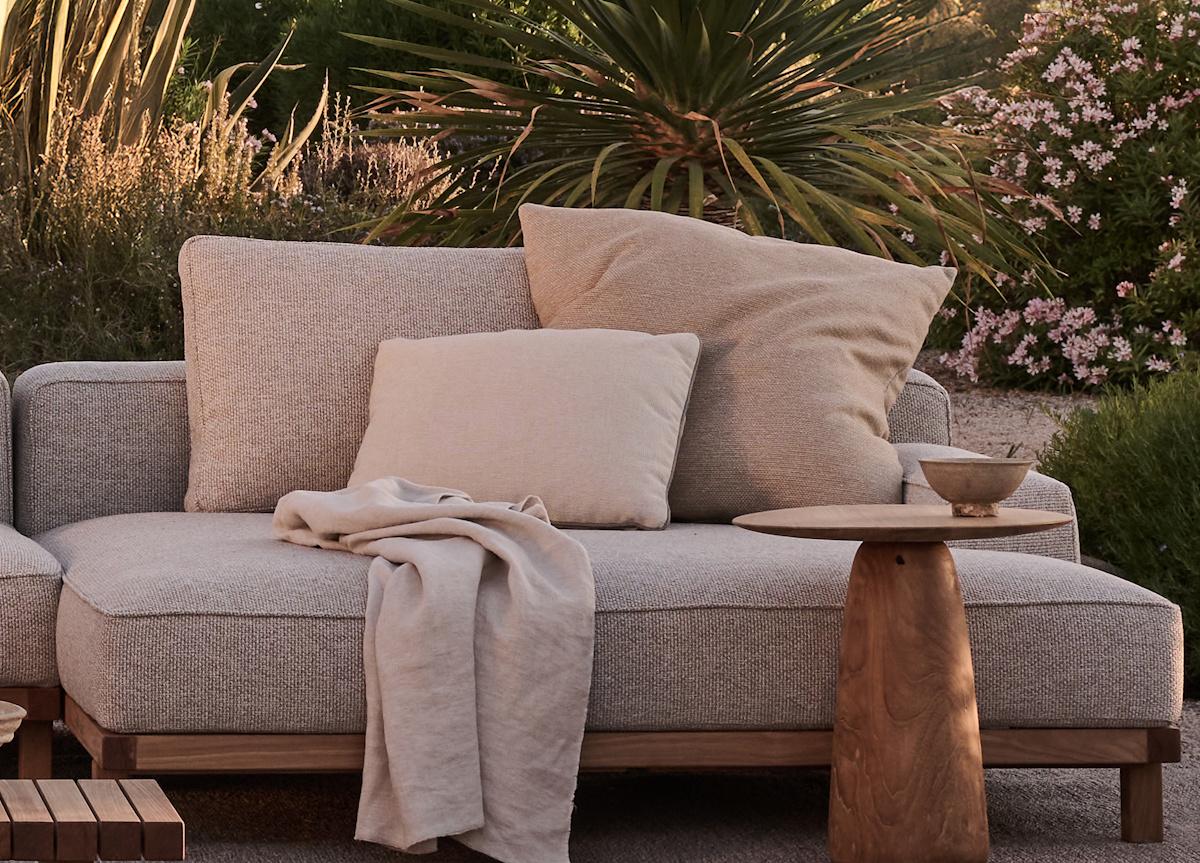 Tribu Vis A Vis Corner Garden Sofa