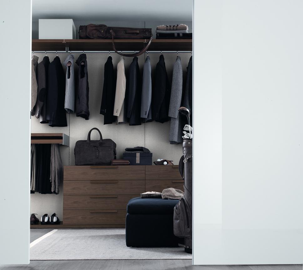 Jesse Walk In Wardrobe with Lacquer Doors - Now Discontinued