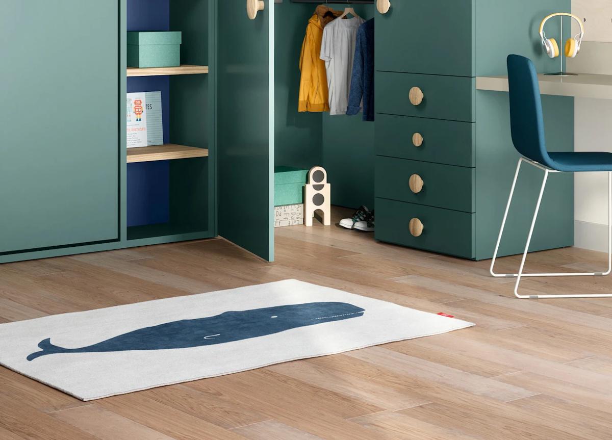 Battistella Whale Children's Rug