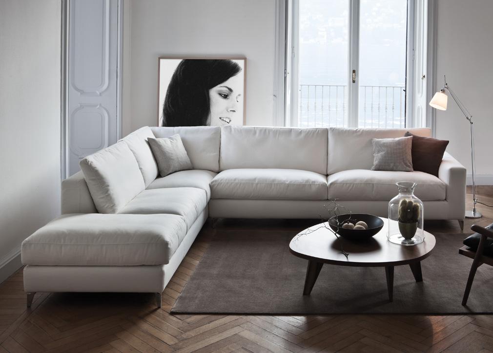 Vibieffe Zone Comfort Corner Sofa | Contemporary Corner Sofas