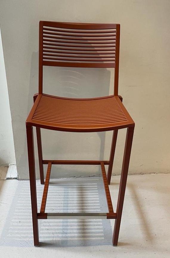 Easy Bar Stool - 2 x Terracotta In Stock - Immediate Delivery