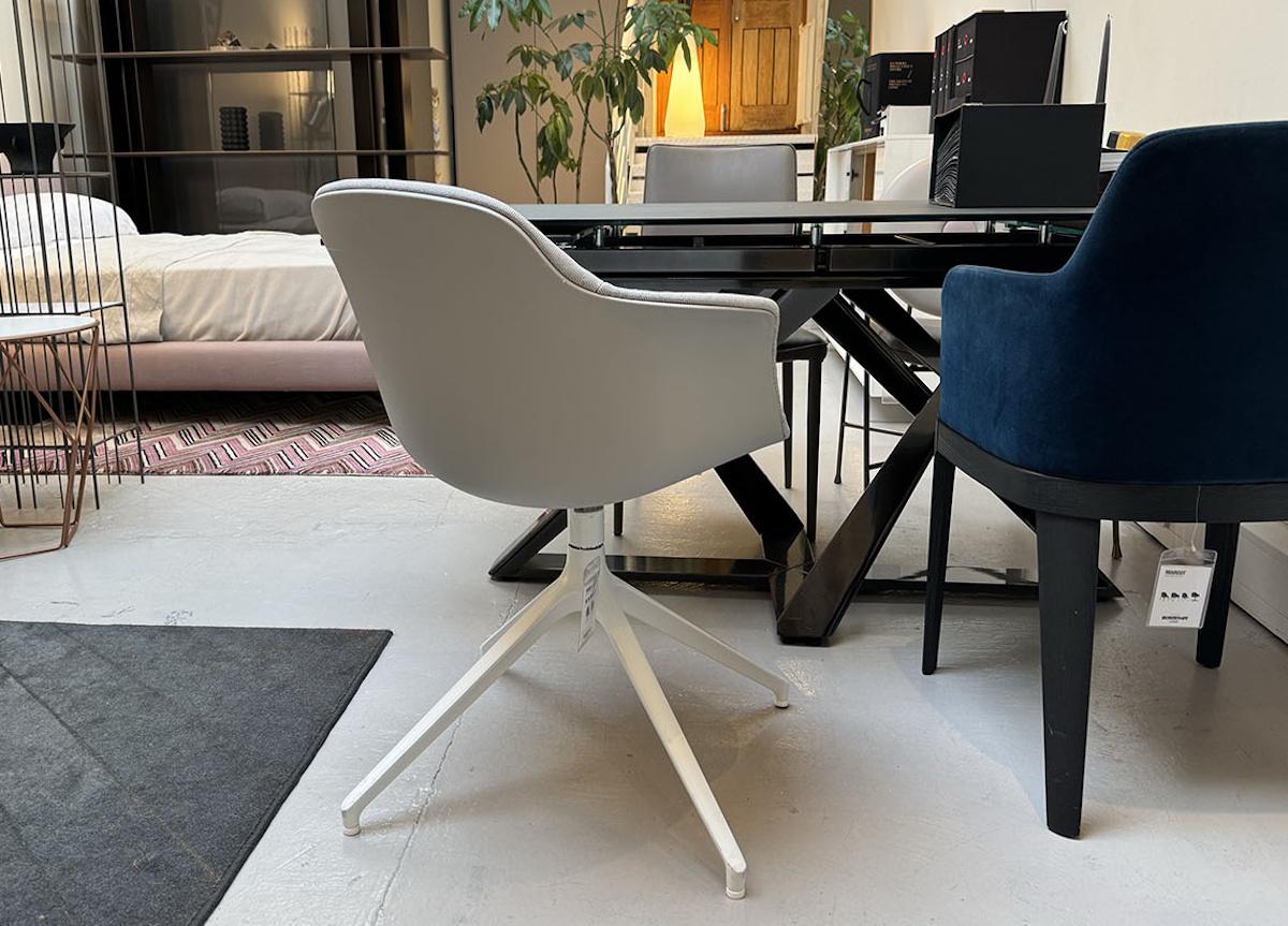 Bontempi Mood Dining/Desk Chair with Swivel Base - Ex Display, in Stock