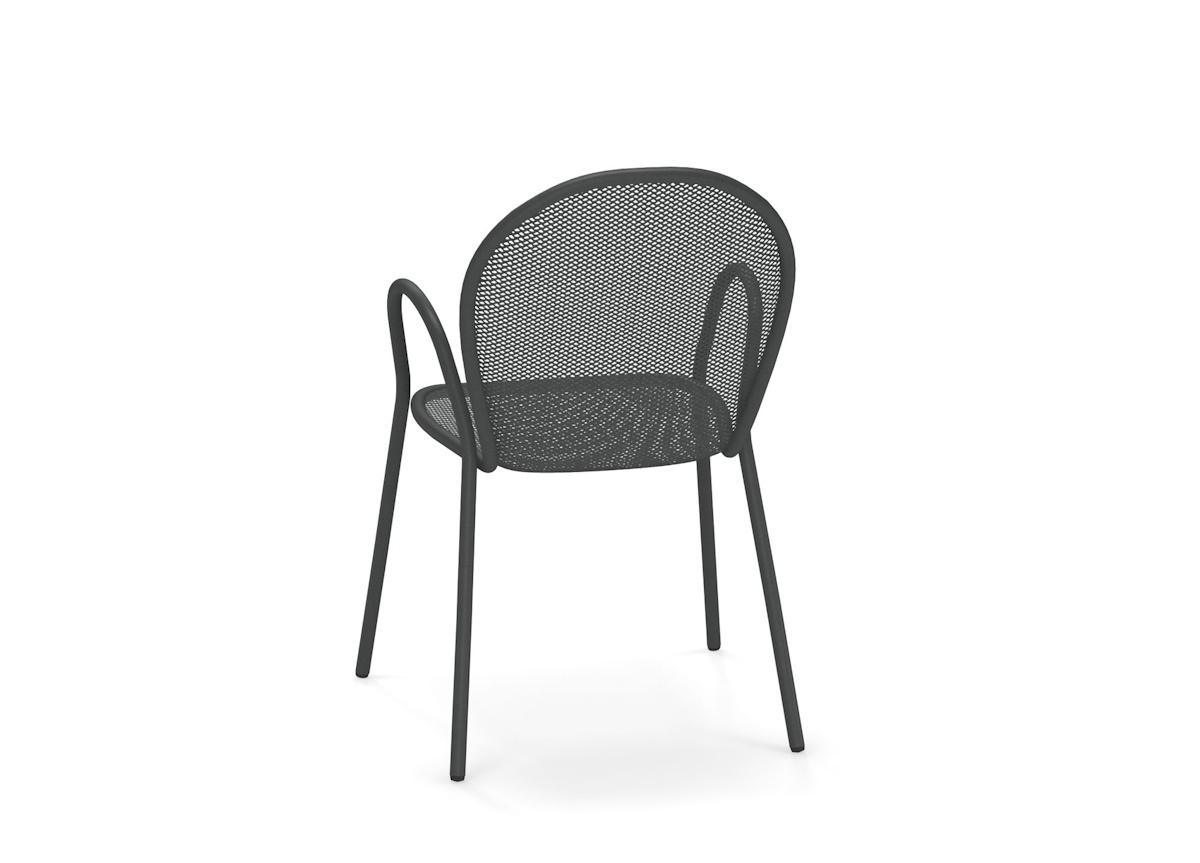 Emu Ronda Garden Chairs - 4 x Antique Iron - In Stock