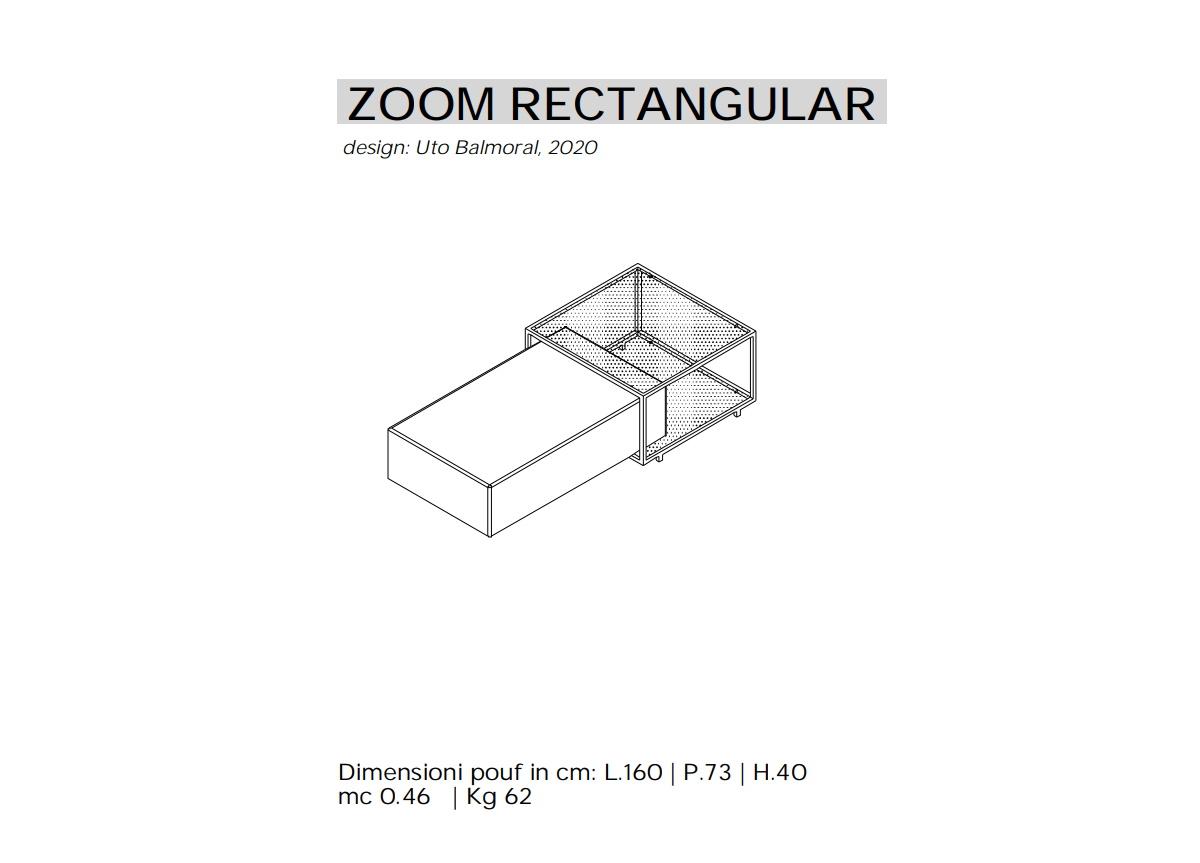 Mogg Zoom Pouf/Coffee Table - New, in Stock - Clearance
