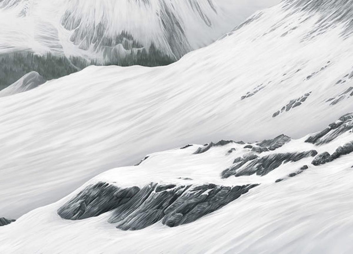 Les Cimes Cristallines Wallpaper