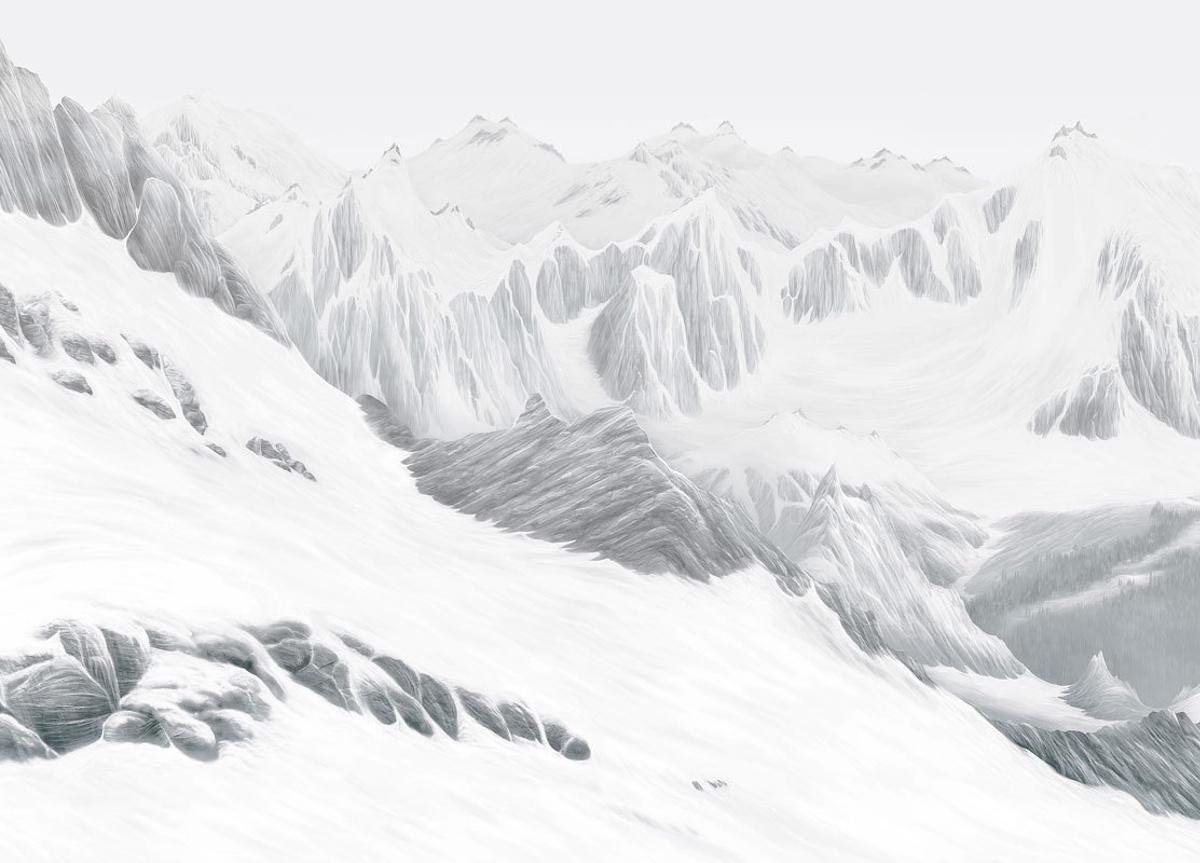 Les Cimes Cristallines Wallpaper