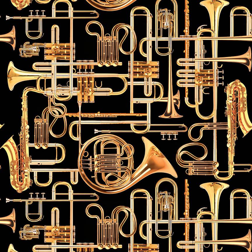 London Art Donald Trumpet Wallpaper