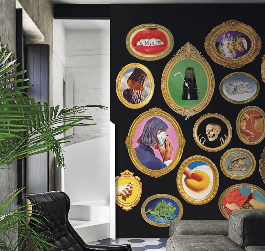 London Art Golden Age Wallpaper