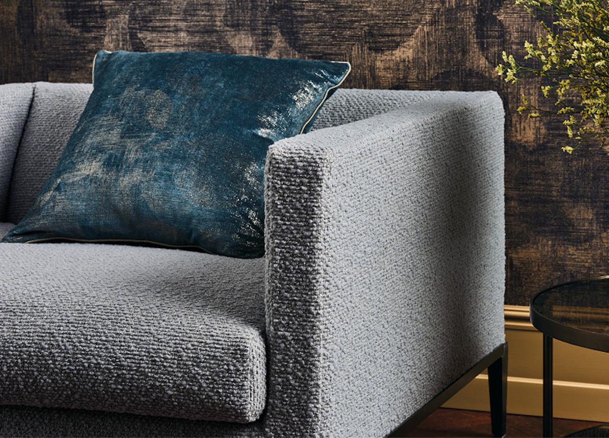 Romo Black Ikulu Fabric Collection