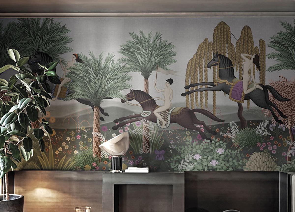 London Art La Course Wallpaper