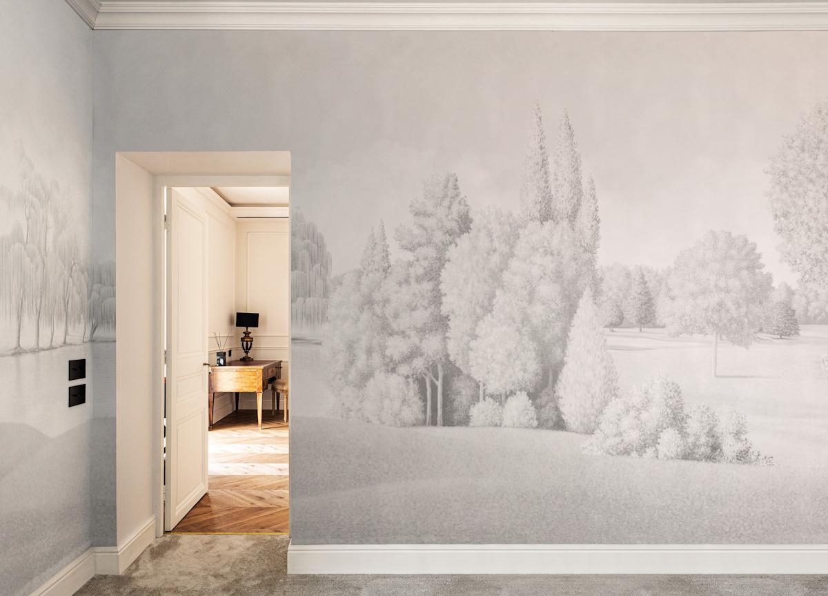 London Art La Pelouse Royale Wallpaper