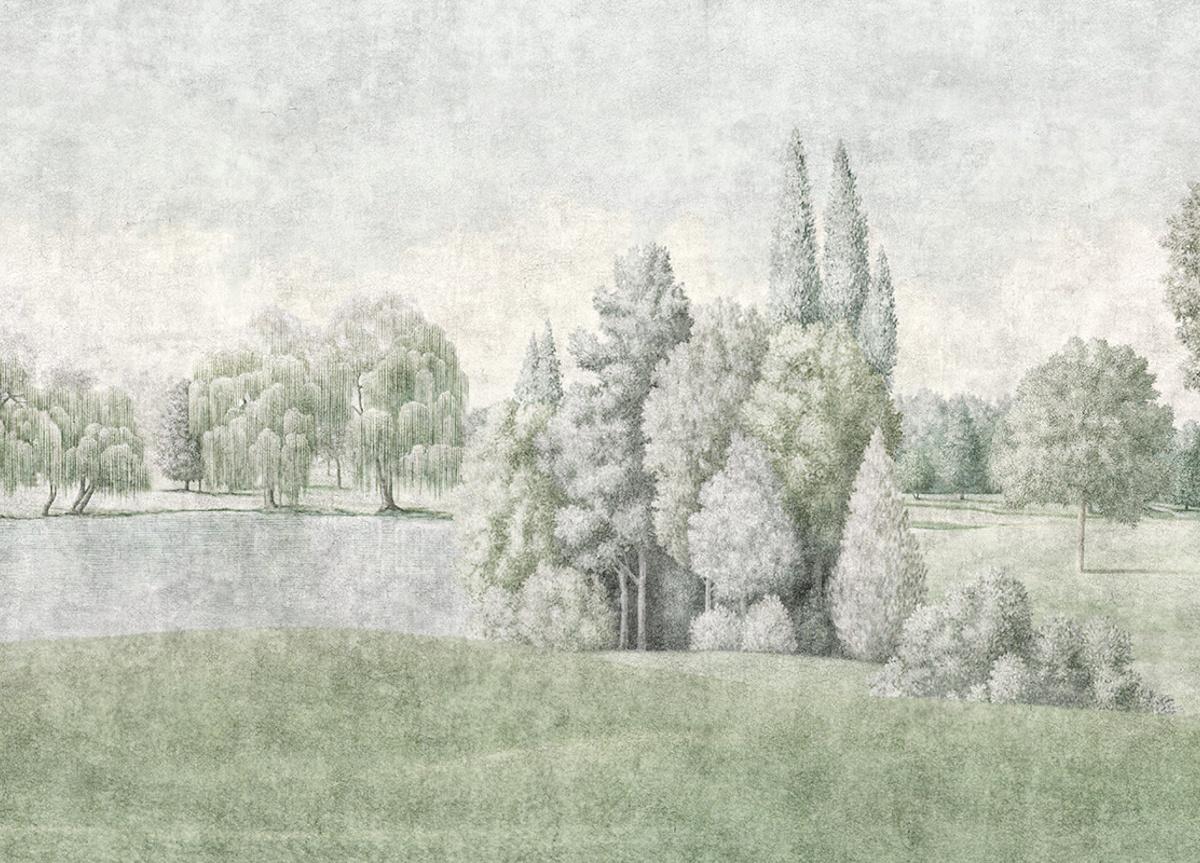 London Art La Pelouse Royale Wallpaper