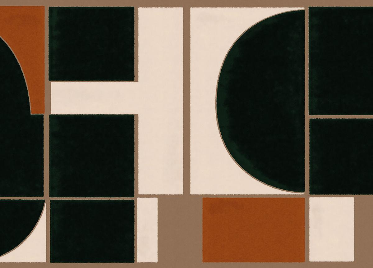 London Art Piet#2 Wallpaper