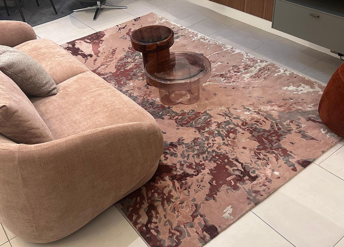 La Vie En Rose Hand Knotted Rug - Custom Made