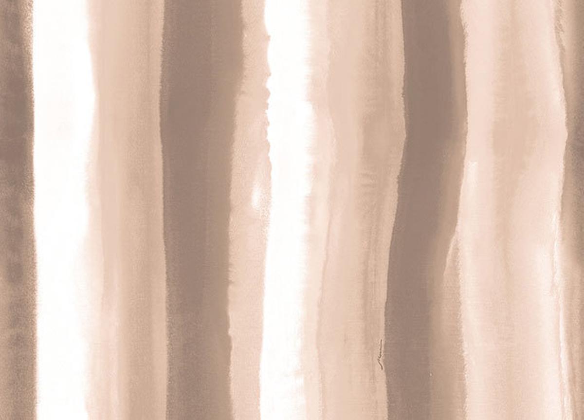 London Art Soft Stripe Clouds Wallpaper