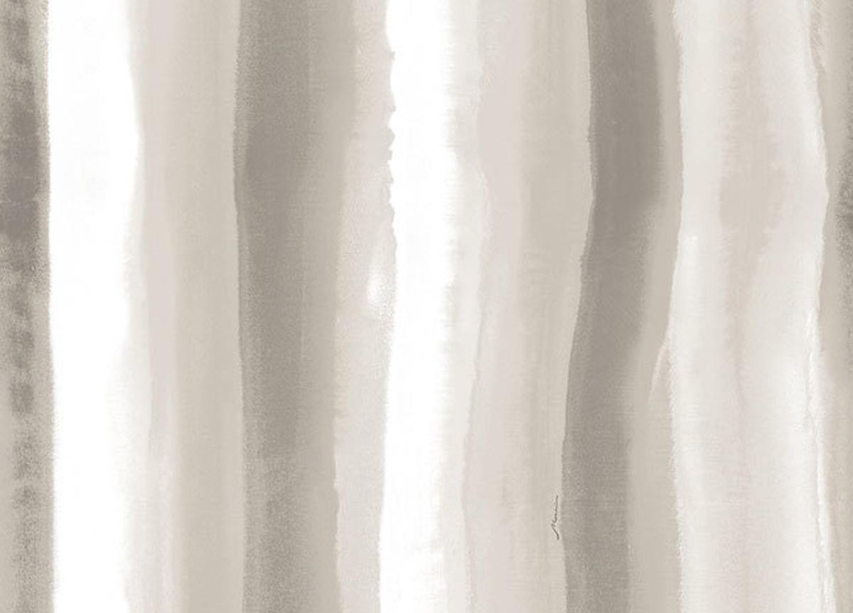 London Art Soft Stripe Clouds Wallpaper