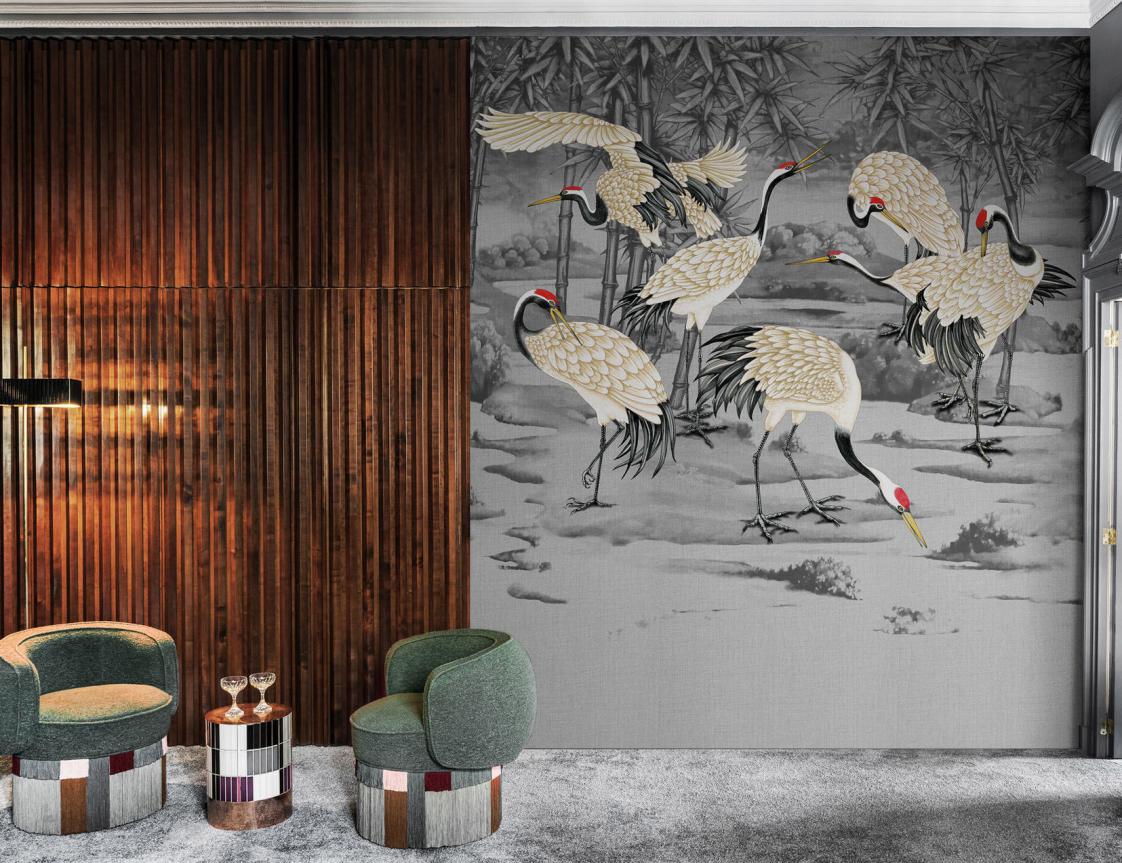 London Art Tabi Wallpaper