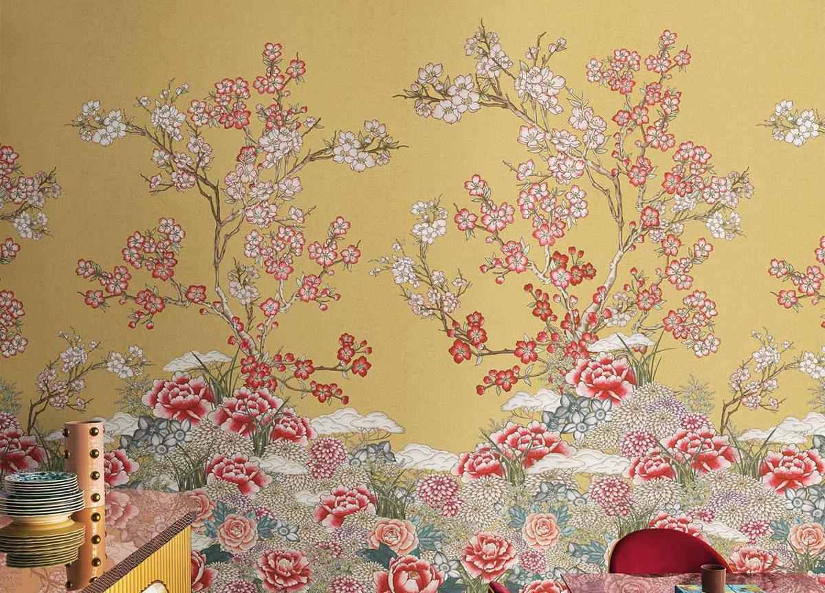 London Art Zori Wallpaper