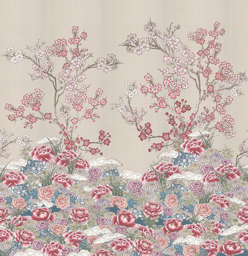 London Art Zori Wallpaper