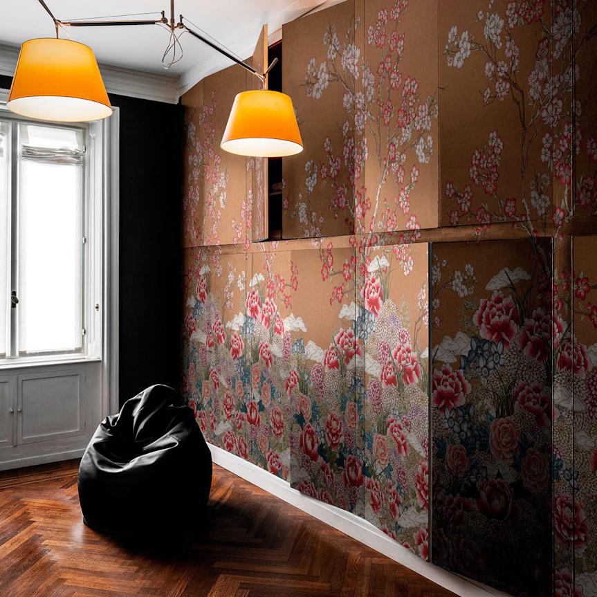 London Art Zori Wallpaper