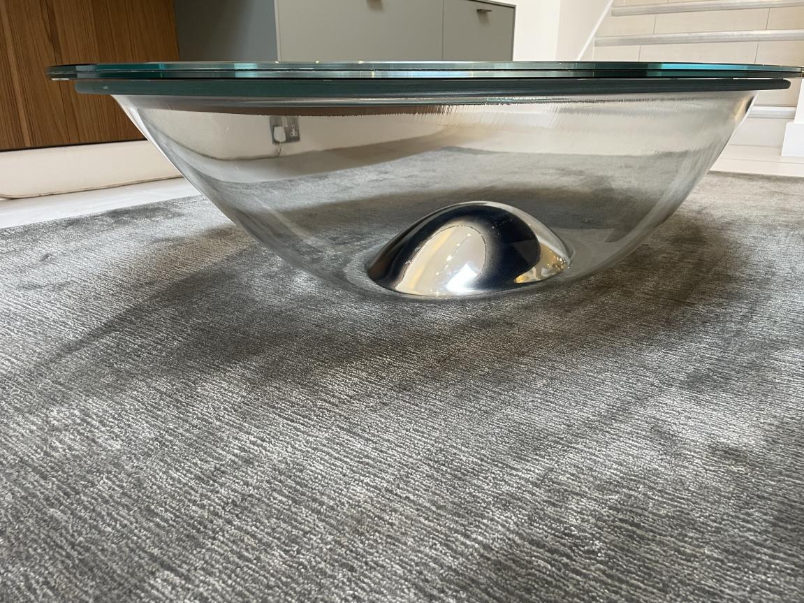 Glas Italia Nacre Coffee Table With Hole - Ex-Display