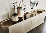 Cattelan Italia Chelsea Sideboard with Metal Base