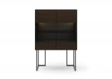 703 Glass Cupboard With Legs
