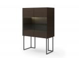 703 Glass Cupboard With Legs