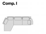 Porada Abacus Sofa Comp I