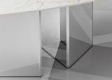 Miniforms Albio Dining Table with Mirrored Base