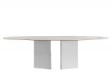 Miniforms Albio Dining Table with Mirrored Base