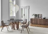 Porada Augusto Round Dining Table in Marble