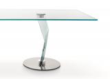 Tonelli Bakkarat Glass Dining Table - Now Discontinued
