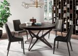 Ozzio Big Round Extending Dining Table