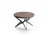 Ozzio Big Round Extending Dining Table