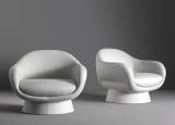 Bonaldo Boolean Armchair with Covered Base
