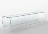 Glas Italia Bent Glass Stool/Bench