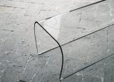 Glas Italia Bent Glass Stool/Bench