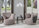 Porada Calin Armchair with Swivel Base