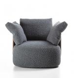 Porada Calin Armchair with Swivel Base