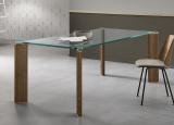 Tonelli Can Can Glass Dining Table