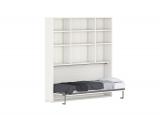 Cinquanta Wall Bed With Bookcase