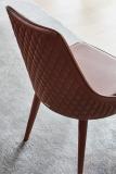 Bontempi Clara Dining Chair With Quilted Back