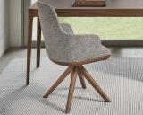 Porada Connie Dining Chair with Swivel Base