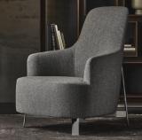 Porada Copine Bergere Armchair (Steel Frame)