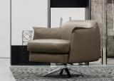 Cierre Boheme Armchair with Swivel Base