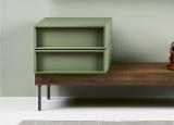 Novamobili Cube Bench With Drawers