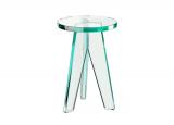 Glas Italia Crystal Stool/Side Table