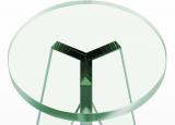 Glas Italia Crystal Stool/Side Table